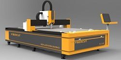 Станок для лазерной резки металла с одним столом открытого типа FIBERCUT FLO 1530